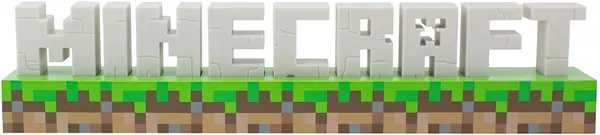 Lampa Paladone Games: Minecraft - Logo