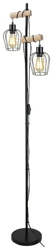 Lampă Rabalux - Fabian, 2 x 40W, negru