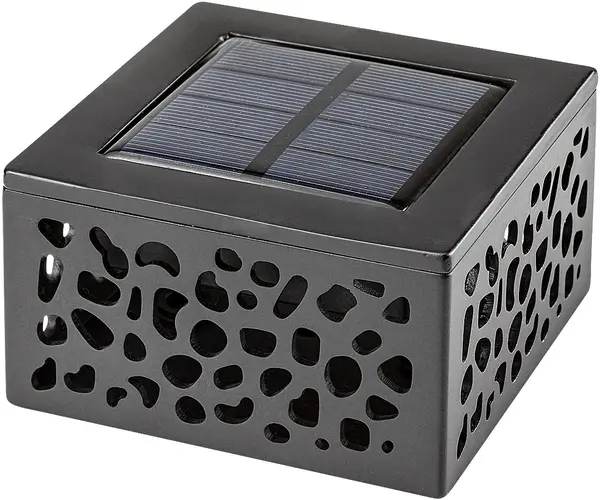 Lampă solară cu LED Rabalux - Medulin 7032, IP 44, 0.5 W, DC 1.2 V, 8 lm, 3000 k, negru