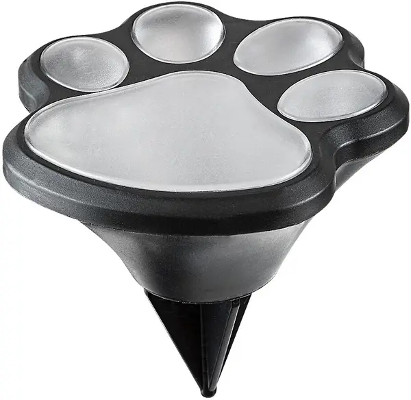 Lampă solară cu LED Rabalux - Wigry 77001, IP44, 0,06 W, DC 1,2 V, 3 lm, 3000 k, negru