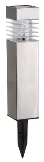 Lampa solara FLINK FK-LS-11115, 1 LED, Lumina rece (Argintiu)