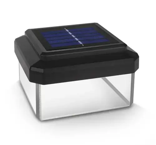 Lampa solara pentru gard GreenBlue GB128, LED, 10 x 10 x 6.3 cm