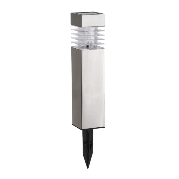 Lampa solara stalp, aluminiu, grilat 0.08W, IP44 FK-LS-11115