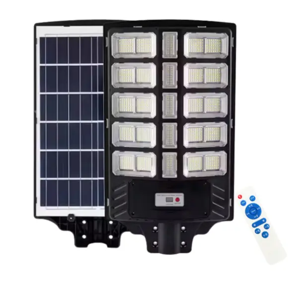 Lampa solara stradala LED 1000W cu 15 casete senzor miscare telecomanda IP67 YH25