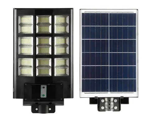 Lampa solara stradala putere 900W cu panou fotovoltaic 6V 25W model 137B cu 18 casete