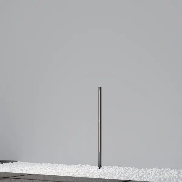 Lampa stativa POLE - Gri inchis / H80cm