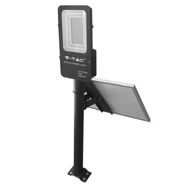 Lampa stradala LED solara 50W 4000K IP65 pentru exterior