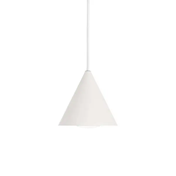 Lampă suspendată A-LINE Ø 13 cm - Alb