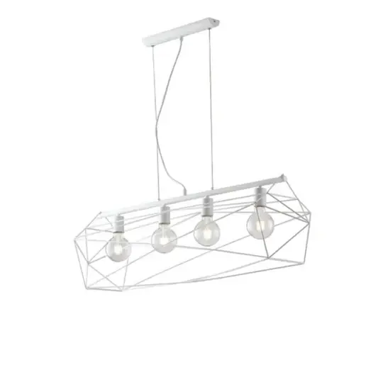 Lampă suspendată ABRAXAS 4L - Alb