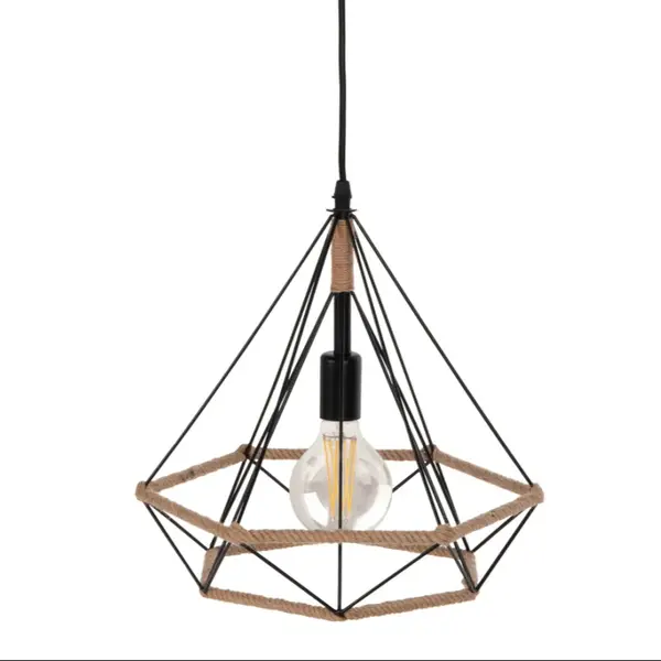 Lampa suspendata ARIZONA 33 CM - Negru