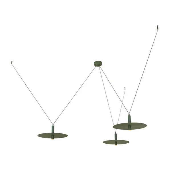 Lampa suspendata ARVON TRIO - Verde