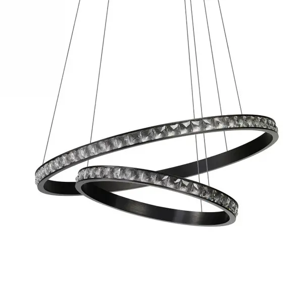 Lampa suspendata AZARTO DOUBLE - Negru