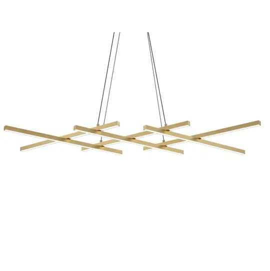 Lampa suspendata BERLUTO MULTI - Brass