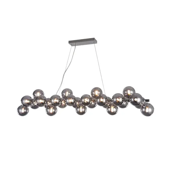 Lampă suspendată BOLLA LONG - Chrom