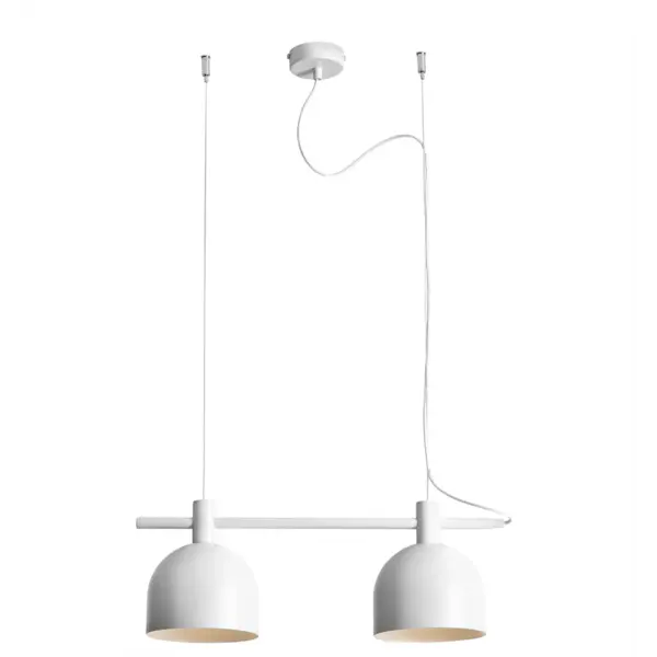 Lampă suspendată BORGE 2L - Alb