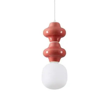 Lampa suspendata CLIO DUO - Rosu
