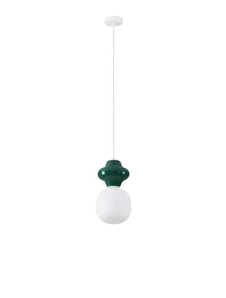 Lampa suspendata CLIO - Verde inchis