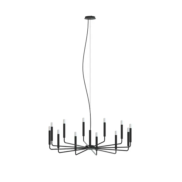 Lampa suspendata CORTA XII B - Negru