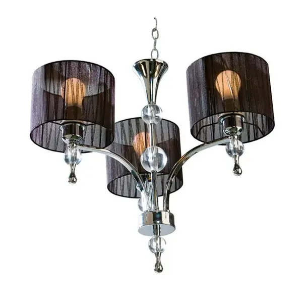 Lampa suspendata CREST 3L - Negru