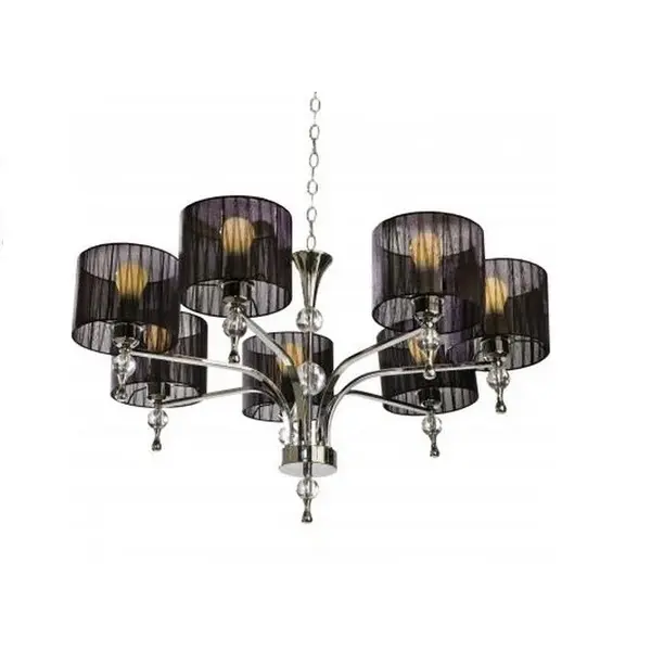 Lampa suspendata CREST 7L - Negru