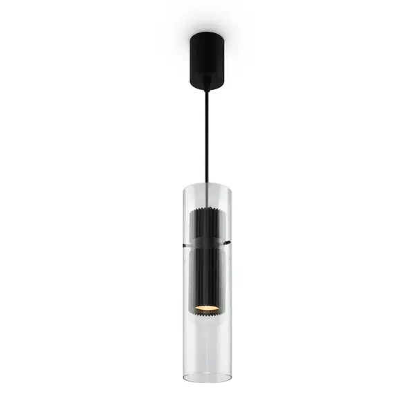 Lampa suspendata DETREC BLACK - Negru