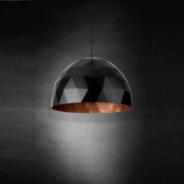 Lampa suspendata DIAMANTIS 35 BLACK - Cupru