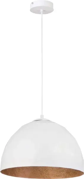 Lampa suspendata DIAMANTIS 50 WHITE - Cupru