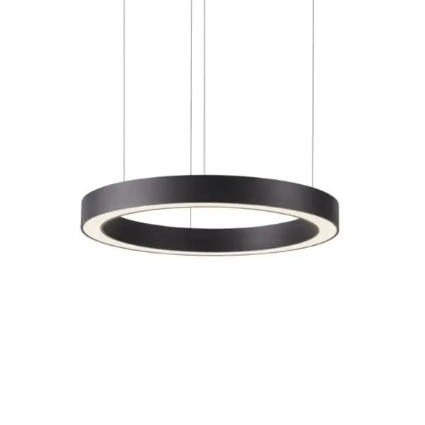 Lampa suspendata dimabila NOVAYA Ø120 CM - Negru