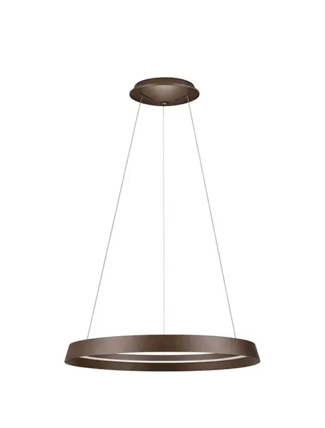 Lampa suspendata dimabila ORMI - Ø 60cm / Maro inchis