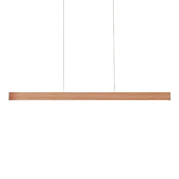 Lampa suspendata dimabila RANDAKS LINIAR - Lemn