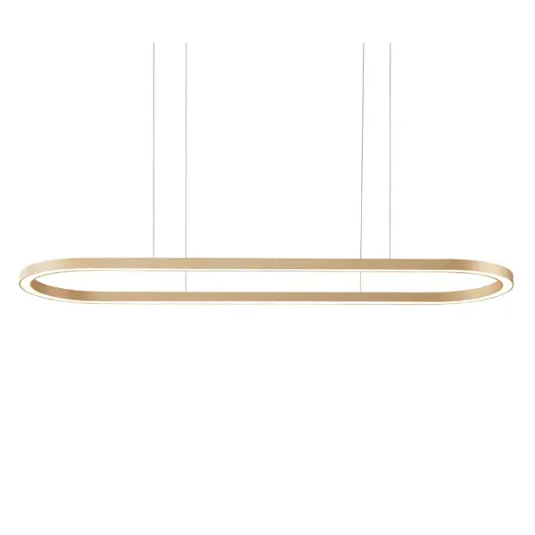 Lampa suspendata dimabila TERVAPO 150 CM - Gold