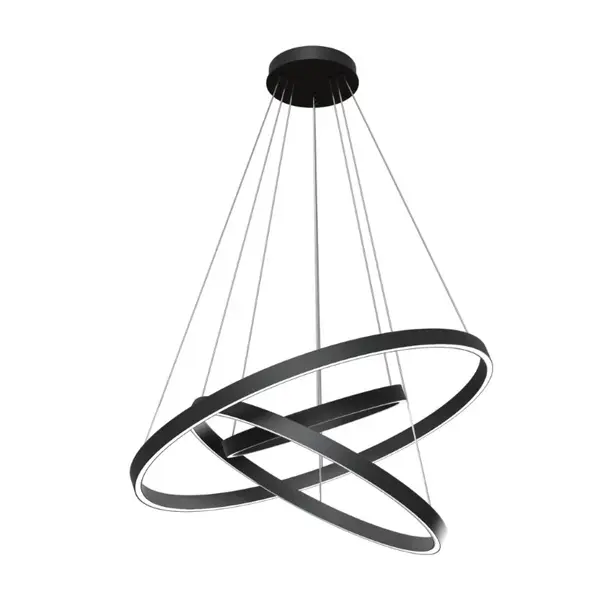 Lampă suspendată DRIM TRIS - Negru