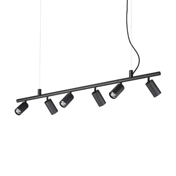 Lampă suspendată DYNAMITE 6L - Negru