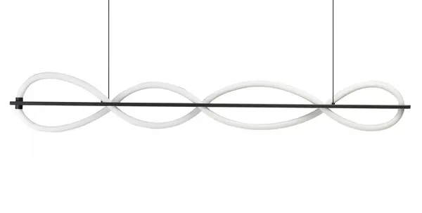 Lampa suspendata ELCOR 120CM - Negru