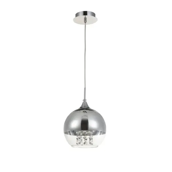 Lampă suspendată FERMI 20CM - Chrom