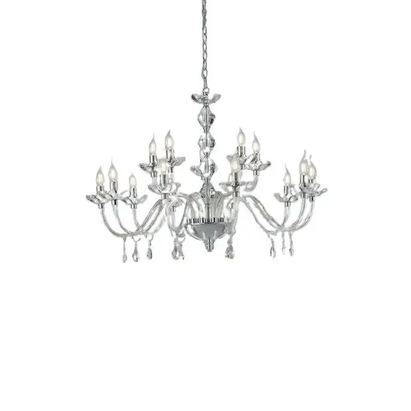 Lampa suspendata FRAY CHROME - Ø 96 cm