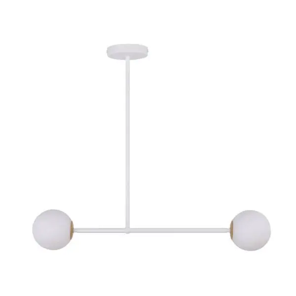 Lampa suspendata GAMA 2L - Alb