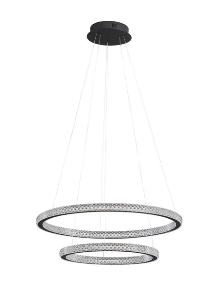 Lampa suspendata GINEVRA DUO - Negru