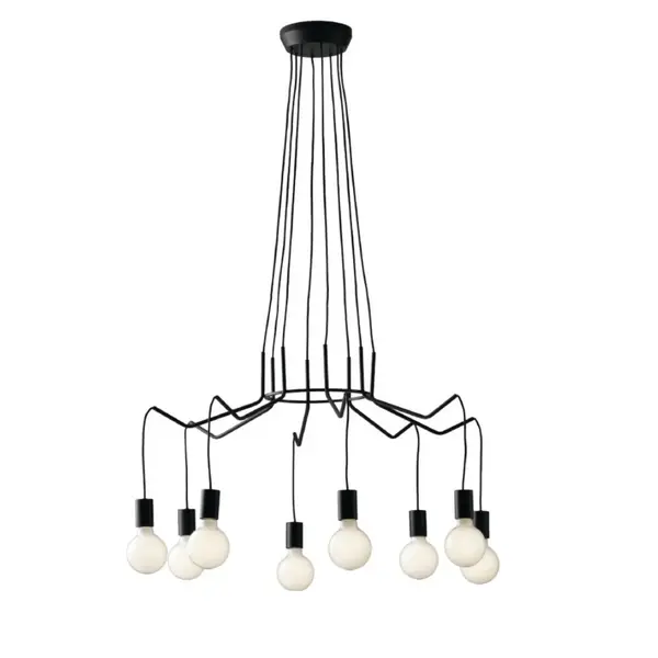 Lampă suspendată HABI S8 - Negru