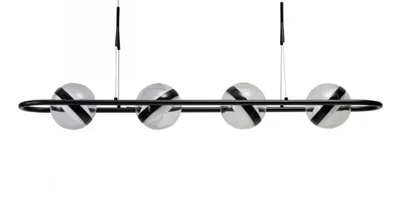 Lampa suspendata JORIM 4L - Negru