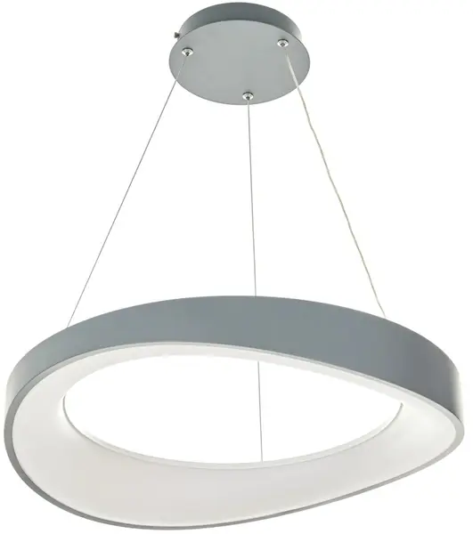 Lampă suspendată LED cu control inteligent Elbulgaria - Arnela, 66W, IP20, gri