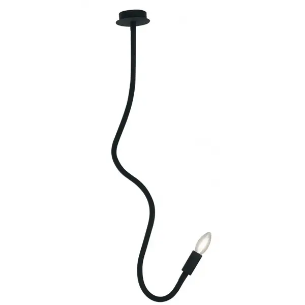 Lampă suspendată LOVER 1 - Negru