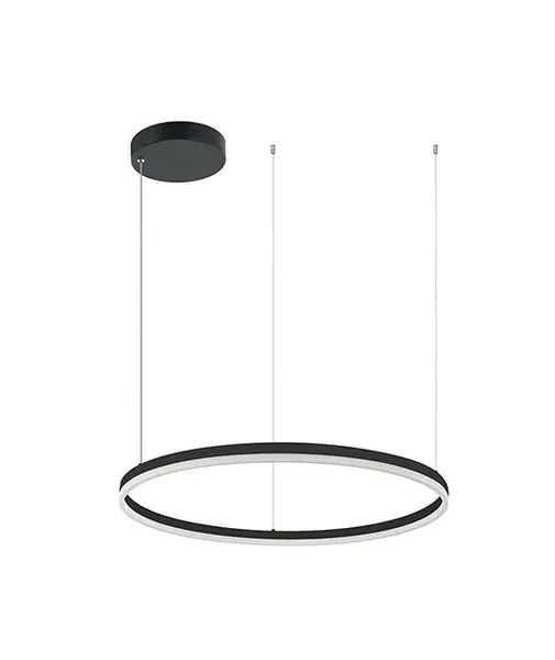 Lampa suspendata LUNNA 80CM - Negru