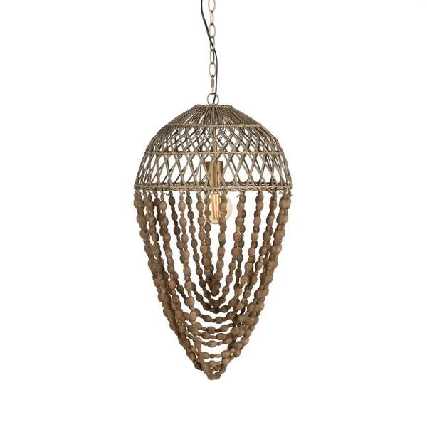 Lampa suspendata MAIER H71 CM - Lemn