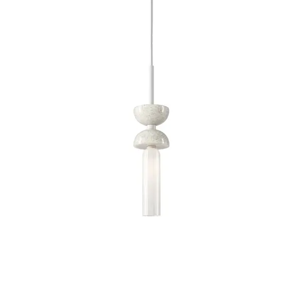 Lampa suspendata MARLOT LONG - Alb