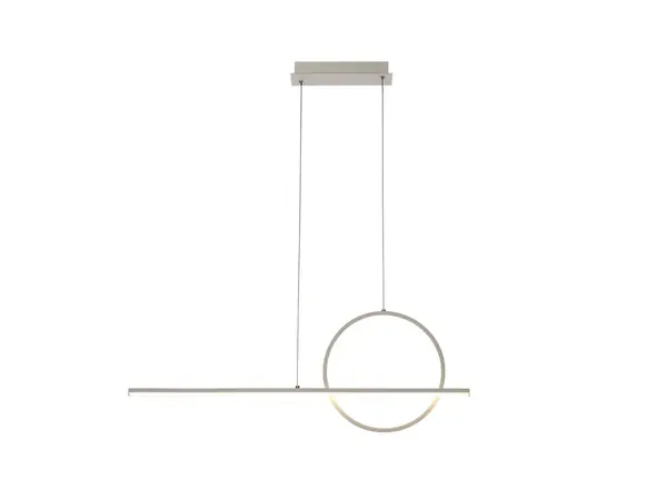 Lampă suspendată MARTE - Alb