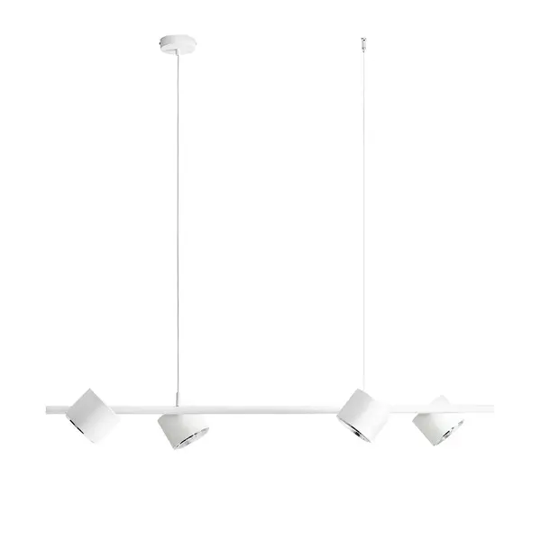 Lampa suspendata MEZA 4 - Alb