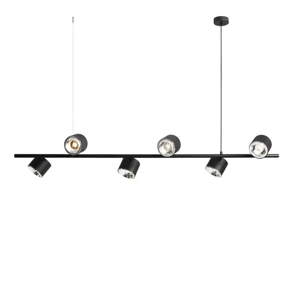 Lampa suspendata MEZA 6 - Negru