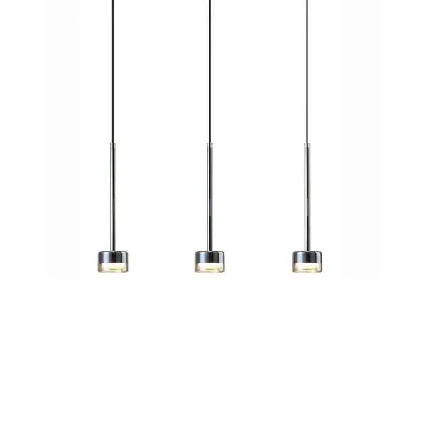 Lampa suspendata NASKOV LINIAR 3L - Bronz