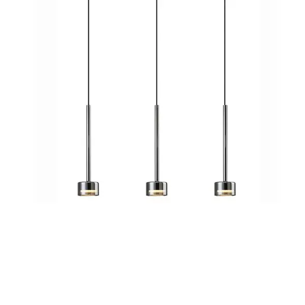 Lampa suspendata NASKOV LINIAR 3L - Crom